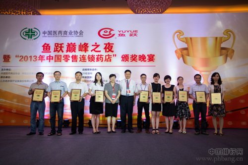 2013年中国零售连锁药店20强排行榜