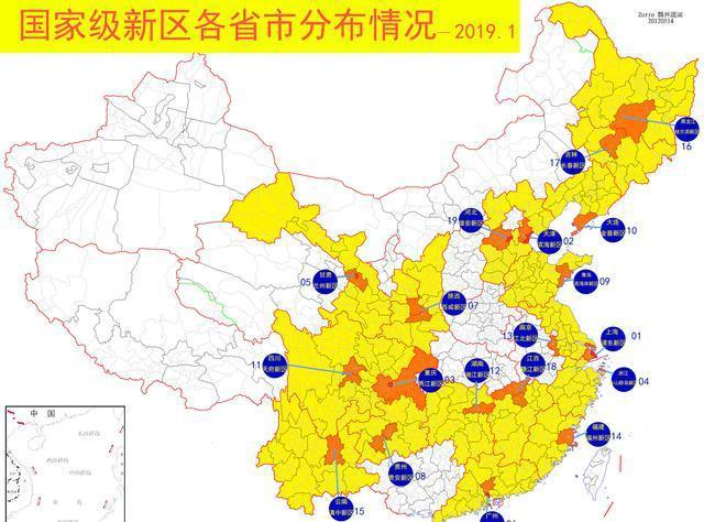 全国前十大国家级新区gdp排名 国家级新区面积排行榜