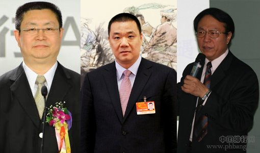 中国富豪榜排名前25位的医药富豪