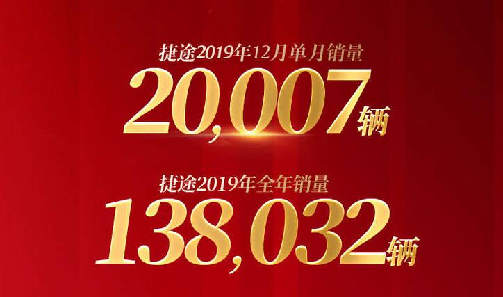 2019年捷途品牌汽车销量138032辆
