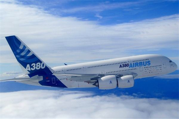 世界上最大的客机，空客A380的翼展达79.75米