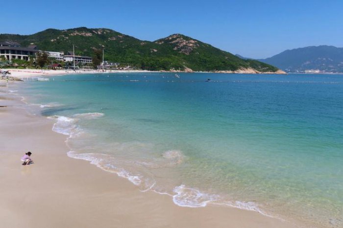 深圳著名的六大海边景点，桔钓沙居第一位