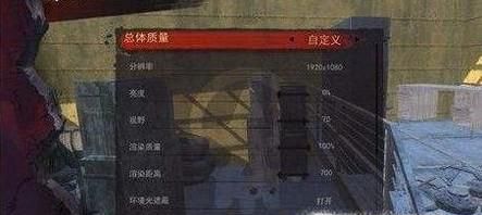 h1z1画面怎么设置