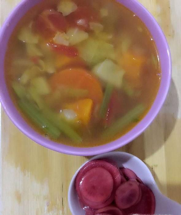 瘦身蔬菜汤的做法