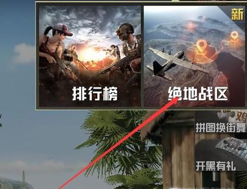 刺激战场绝地战区怎么上排行榜