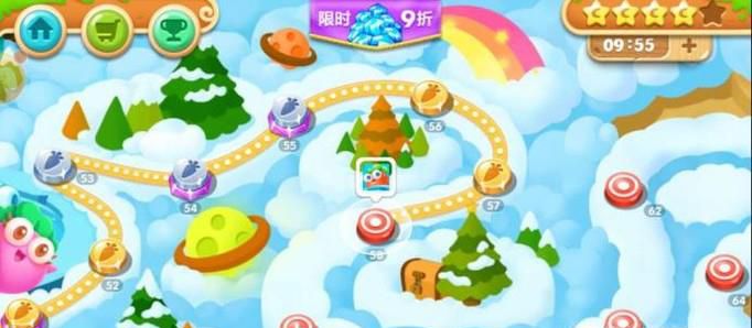 保卫萝卜2第58关金萝卜+水晶萝卜攻略