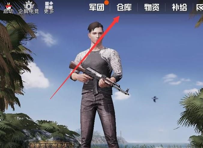 刺激战场怎样更换人物外观？