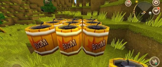 迷你世界如何点燃炸弹桶