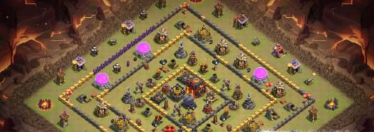 部落战争10本神阵部落冲突10本最强阵