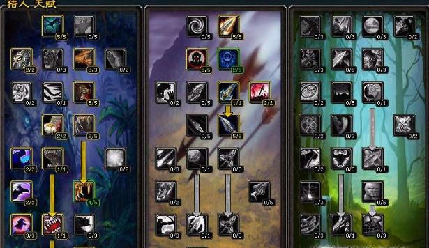 60年代猎人练级天赋加点