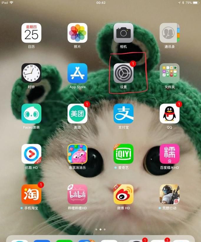 iPad屏幕显示时间怎么设置