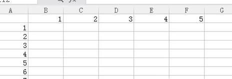 如何利用excel制作九九乘法表(9x9)