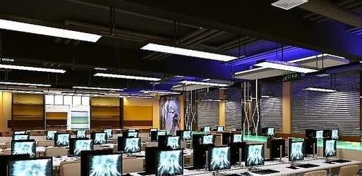 网吧电脑屏幕亮度怎么调