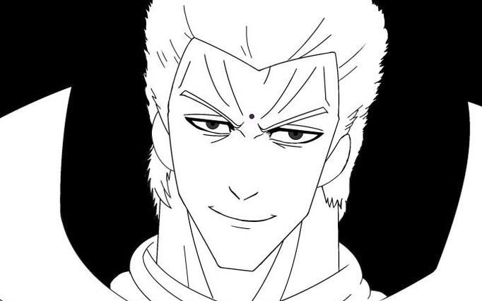 圣帝——撒奥萨线稿绘制教程