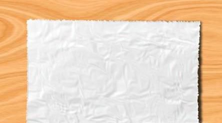 pscs6制作皱褶效果的白纸