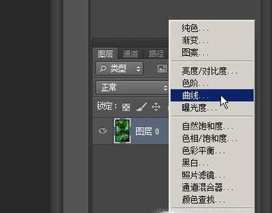 PS图像调整中的曲线与图层面板的曲线有什么区别
