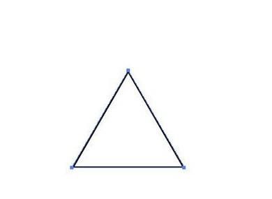 illustrator里面怎么画圆角三角形