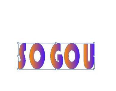 AI教程：怎样制作文字渐变效果？