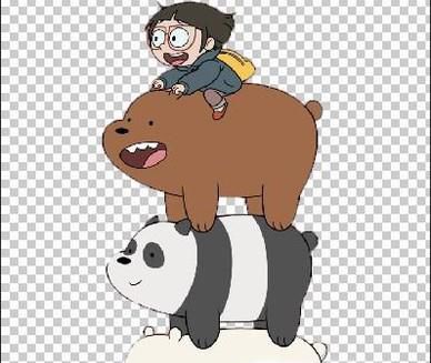 如何将图片PS成透明底的图片