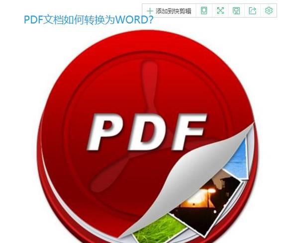 怎样将PDF中的文字转换成WORD文本