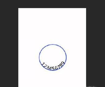 ps怎么在圆体上写字，ps在在圆圈里写字