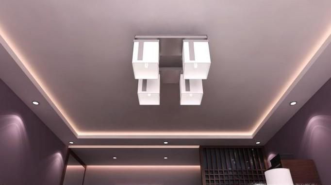 吊顶效果图的简单制作