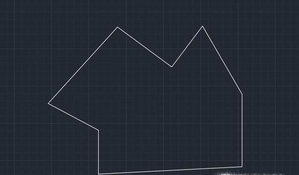 CAD中如何侧面积
