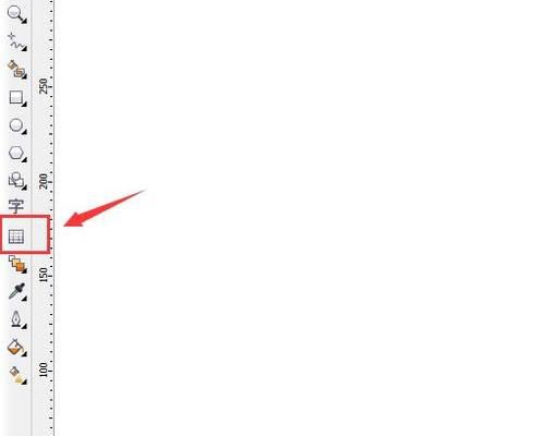 Coreldraw表格里面的文字对齐