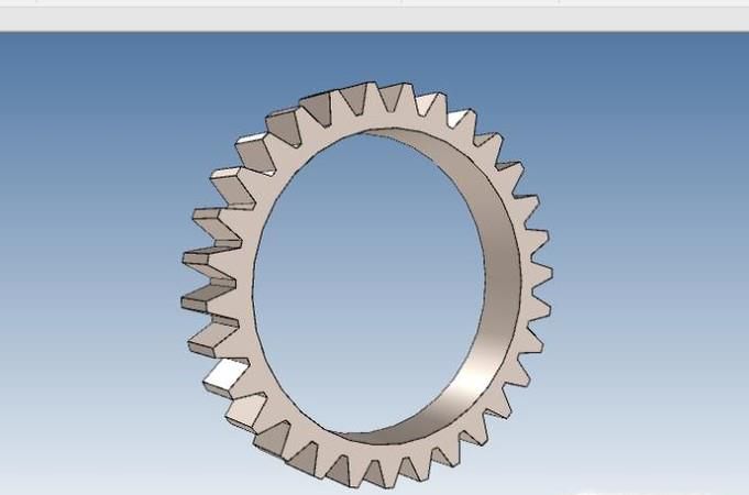 caxa实体设计如何快速创建齿轮？