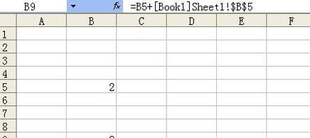 excel表中数据跨工作表引用的方法