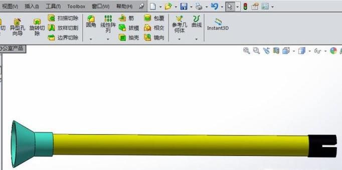 如何用SolidWorks造一个吸盘式的“玩具箭”？