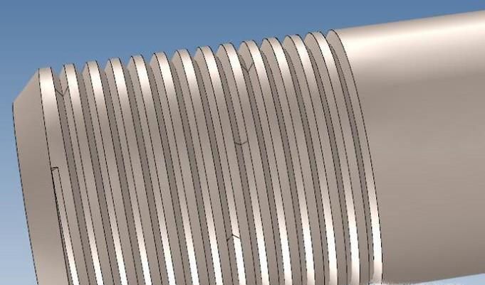 caxa实体设计如何创建实体螺纹特征？