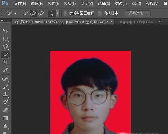 如何更换证件照的背景和衣服的颜色