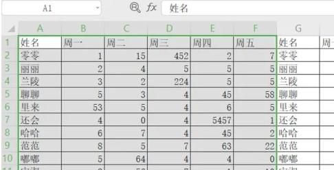 Excel技巧之表格中怎样只显示打印区域