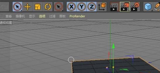 C4D中怎么自由旋转C4D模型视角展现位置