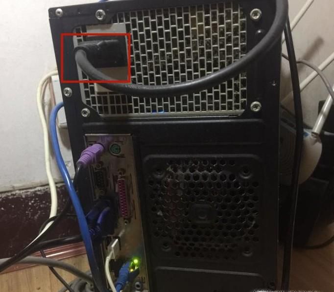 台式机电脑线如何连接?