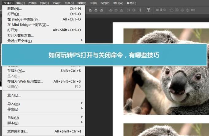如何玩转PS新建文档与存储文档命令，有哪些技巧