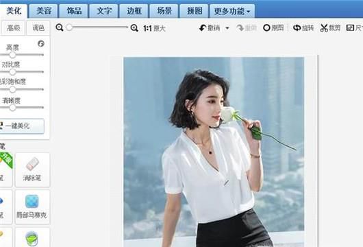 怎么把手机拍倒的照片倒转过来？