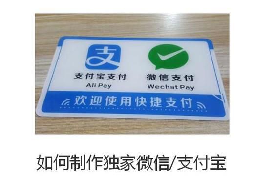 如何制作独家微信/支付宝二合一收款码