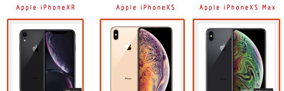 iPhone XS、XS MAX、XR有什么区别 选哪个