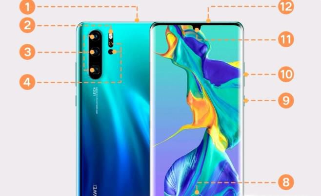 华为p30pro双卡怎么插