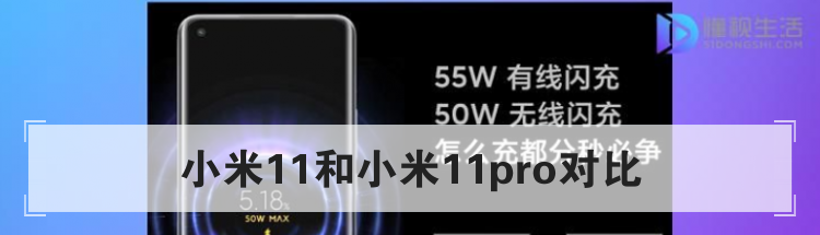 小米11和小米11pro对比