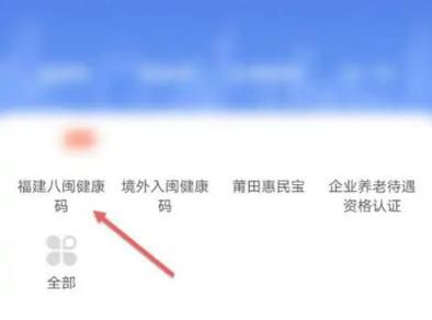 闽政通行程码在哪里找