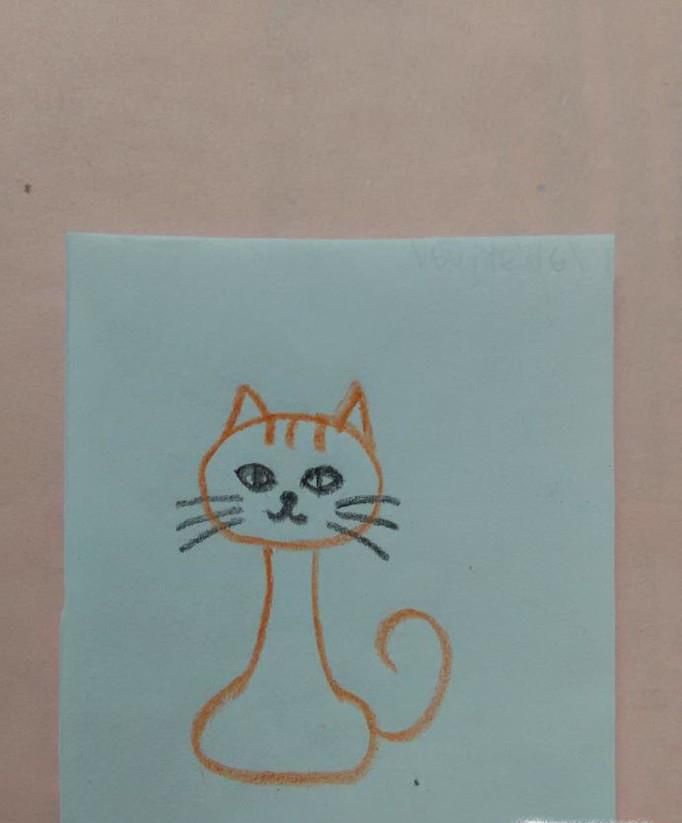 怎样画简单漂亮的小猫