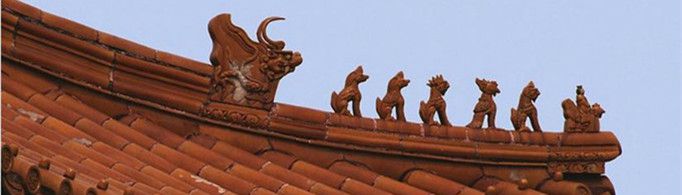 中国屋脊上的神兽都叫啥？