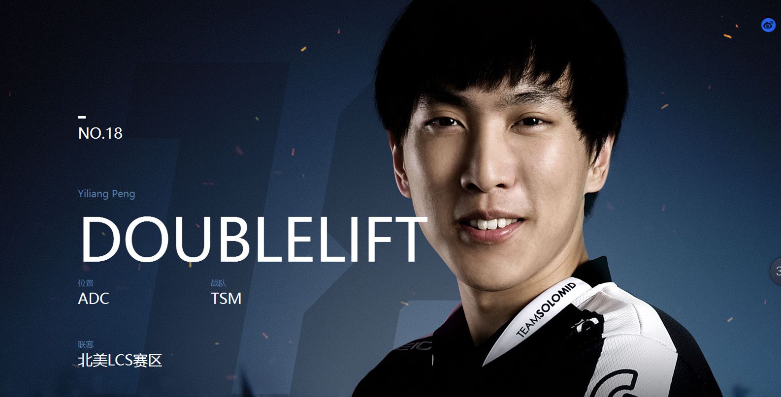 doublelift为什么叫大师兄?