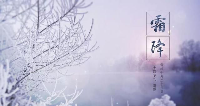 十首霜降诗词：驿路侵斜月，溪桥度晓霜