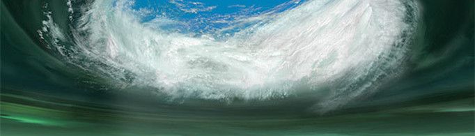 台风眼为什么风平浪静？