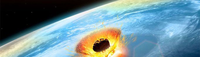 如果地球遭到小天体的撞击会怎样？