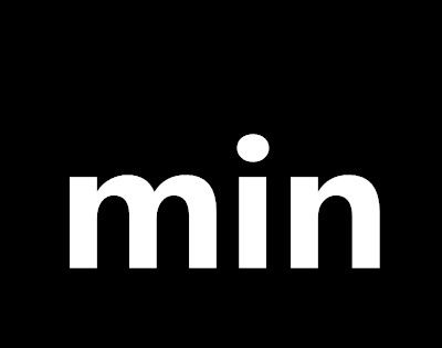 min是什么单位？